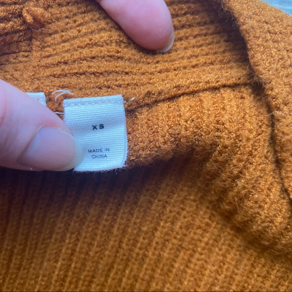 Anthropologie Freeport Ribbed Sweater